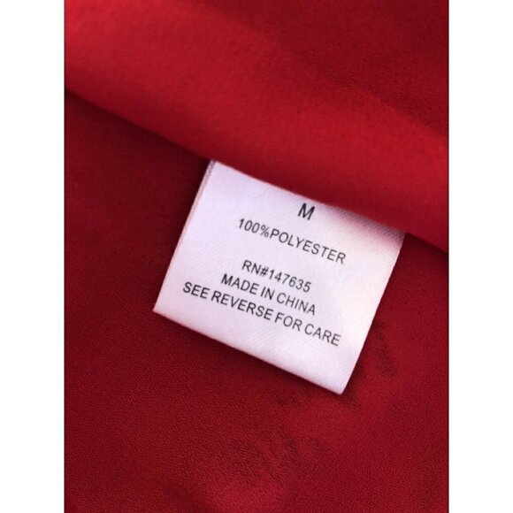 Romeo & Juliet Couture Chiffon Maxi Dress w Popover Dress Size M - Picture 6 of 11